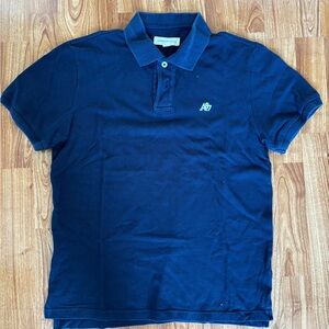 Aeropostale Men's Navy Polo Shirt
